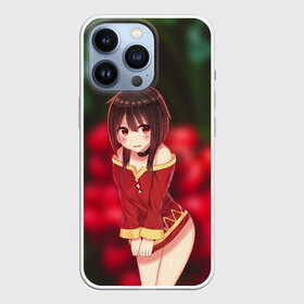 Чехол для iPhone 13 Pro с принтом Мегумин. KonoSuba в Екатеринбурге,  |  | konosuba | megumin | взрыв | да будет благословенен этот прекрасный мир | коносуба | маг | мегумин