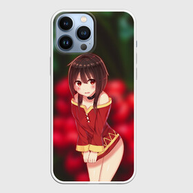 Чехол для iPhone 13 Pro Max с принтом Мегумин. KonoSuba в Екатеринбурге,  |  | konosuba | megumin | взрыв | да будет благословенен этот прекрасный мир | коносуба | маг | мегумин