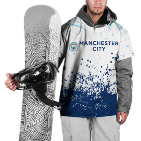 Накидка на куртку 3D с принтом Manchester City. в Екатеринбурге, 100% полиэстер |  | fc | football | football club | manchester city | sport | манчестер сити | спорт | спортивные | униформа | фирменные цвета | фк | футбол | футбольный клуб