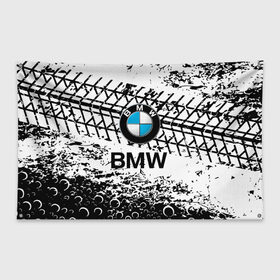 Флаг-баннер с принтом BMW в Екатеринбурге, 100% полиэстер | размер 67 х 109 см, плотность ткани — 95 г/м2; по краям флага есть четыре люверса для крепления | bmw | bmw performance | m | motorsport | performance | бмв | моторспорт