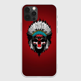 Чехол для iPhone 12 Pro Max с принтом INDIAN в Екатеринбурге, Силикон |  | dark souls | day z | dead island | индеец | красивое | неон | перья | сердце | страшное | череп | эпичное