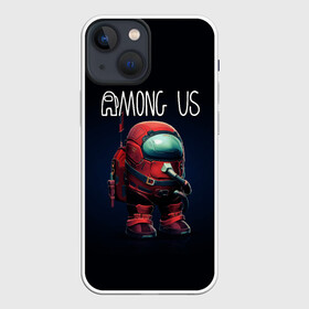 Чехол для iPhone 13 mini с принтом AMONG US в Екатеринбурге,  |  | among us | амонг ас | игра | космический | космический корабль | космонавт | космос | мем | среди нас | экшен
