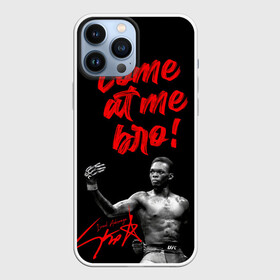 Чехол для iPhone 13 Pro Max с принтом Israel Adesanya в Екатеринбурге,  |  | habib | israel adesanya | mma | ufc | адесанья | адэсанья | боец | борец | израель | израэль | исраэль адесанья | конор макгрегор | мма | нурмагомедов | хабиб | юфс