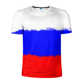 Мужская футболка 3D спортивная с принтом Спецназ на спине в Екатеринбурге, 100% полиэстер с улучшенными характеристиками | приталенный силуэт, круглая горловина, широкие плечи, сужается к линии бедра | 