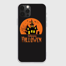 Чехол для iPhone 12 Pro Max с принтом Halloween в Екатеринбурге, Силикон |  | ghost | halloween | jack | lantern | pumpkin | призрак | светильник джека | хэллоуин