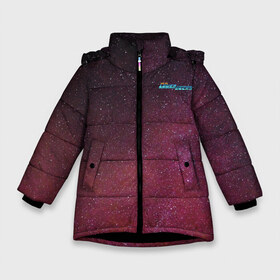 Зимняя куртка для девочек 3D с принтом StarTrek (+спина) (Z) в Екатеринбурге, ткань верха — 100% полиэстер; подклад — 100% полиэстер, утеплитель — 100% полиэстер. | длина ниже бедра, удлиненная спинка, воротник стойка и отстегивающийся капюшон. Есть боковые карманы с листочкой на кнопках, утяжки по низу изделия и внутренний карман на молнии. 

Предусмотрены светоотражающий принт на спинке, радужный светоотражающий элемент на пуллере молнии и на резинке для утяжки. | Тематика изображения на принте: lower decks | star trek | star trek lower decks | бейджик | джек рэнсом | звездный путь | лейтенант шаз | телесериал | шаз | энсин беккет | энсин брэд | энсин брэд боймлер | энсин тэнди