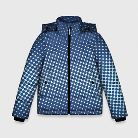 Зимняя куртка для мальчиков 3D с принтом Хаотичный горошек в Екатеринбурге, ткань верха — 100% полиэстер; подклад — 100% полиэстер, утеплитель — 100% полиэстер | длина ниже бедра, удлиненная спинка, воротник стойка и отстегивающийся капюшон. Есть боковые карманы с листочкой на кнопках, утяжки по низу изделия и внутренний карман на молнии. 

Предусмотрены светоотражающий принт на спинке, радужный светоотражающий элемент на пуллере молнии и на резинке для утяжки | белые круги | белые точки | белый горошек | вгорошек | горох | горошек | круг | круги | мозайка | пиксели | точка | точки
