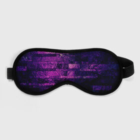 Маска для сна 3D с принтом Purple-Wall в Екатеринбурге, внешний слой — 100% полиэфир, внутренний слой — 100% хлопок, между ними — поролон |  | abstraction | bricks | dark | pink | purple | ribbed | texture | tiles | wall | абстракция | кирпичи | плитка | ребристый | розовый | стена | текстура | темный | фиолетовый