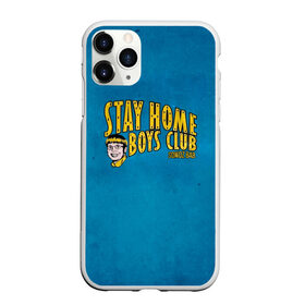 Чехол для iPhone 11 Pro матовый с принтом Stay home boys club в Екатеринбурге, Силикон |  | bab | rap | sqwoz | sqwoz bab | ауф | ой | реп | репер | рэп | рэпер | сквоз баб | сквозь баб | хип хоп