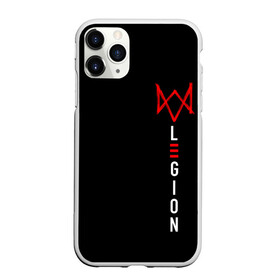 Чехол для iPhone 11 Pro Max матовый с принтом Watch Dogs Legion в Екатеринбурге, Силикон |  | dedsec | dogs | game | legion | ubisoft | watch | хакер | хакеры