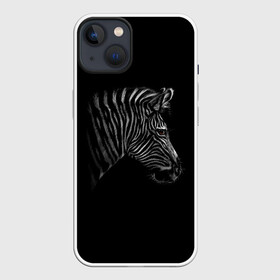 Чехол для iPhone 13 с принтом Зебра в Екатеринбурге,  |  | голова зебры | животные | звери | зебра | зебры