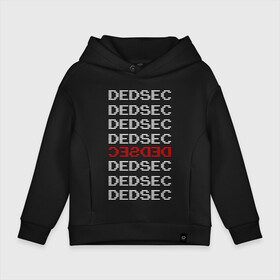 Детское худи Oversize хлопок с принтом DEDSEC WATCH DOGS LEGION в Екатеринбурге, френч-терри — 70% хлопок, 30% полиэстер. Мягкий теплый начес внутри —100% хлопок | боковые карманы, эластичные манжеты и нижняя кромка, капюшон на магнитной кнопке | legion. | watch dogs 2 | watch dogs 3 | watch dogs legion | ватч догс легион | легион | хакер