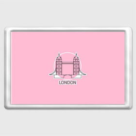 Магнит 45*70 с принтом Лондон London Tower bridge в Екатеринбурге, Пластик | Размер: 78*52 мм; Размер печати: 70*45 | bridge | england | english | gb | london | tower | uk | английский | англия | башни | великобритания | закат | иконка | лайнарт | лондон | мост | надпись | розовый круг | слово | тауэрский | юк