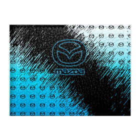 Обложка для студенческого билета с принтом MAZDA в Екатеринбурге, натуральная кожа | Размер: 11*8 см; Печать на всей внешней стороне | 2020 | auto | mazda | sport | авто | автомобиль | автомобильные | бренд | мазда | марка | машины | спорт