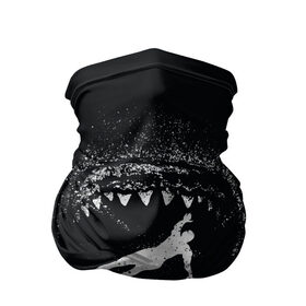 Бандана-труба 3D с принтом Челюсти JAWS в Екатеринбурге, 100% полиэстер, ткань с особыми свойствами — Activecool | плотность 150‒180 г/м2; хорошо тянется, но сохраняет форму | 2020 | shark | sharks | акула | акулы | зубы | клыки | мегаладон | меголадон | пиранья | про | фильм | фильм про акул | фильм челюсти | хеллоуин | хэллоуин | челюсти