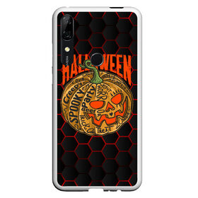 Чехол для Honor P Smart Z с принтом Halloween в Екатеринбурге, Силикон | Область печати: задняя сторона чехла, без боковых панелей | blood | diablo | haloween | horror | дьявол | зомби | кости | кровь | мозги | мясо | страшилка | ужасы | хеллоуин | хелоуин