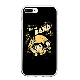 Чехол для iPhone 7Plus/8 Plus матовый с принтом Bendy And The Ink Machine в Екатеринбурге, Силикон | Область печати: задняя сторона чехла, без боковых панелей | Тематика изображения на принте: bendy | bendy and the ink machine | бенди | бени | бенни | бэнди | детская | детям | игра | капли | компьютерная игра | краска | машина | подтеки | ужастик | чернила | чернильная