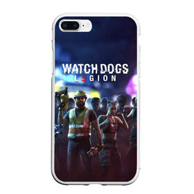 Чехол для iPhone 7Plus/8 Plus матовый с принтом WATCH DOGS: LEGION в Екатеринбурге, Силикон | Область печати: задняя сторона чехла, без боковых панелей | 