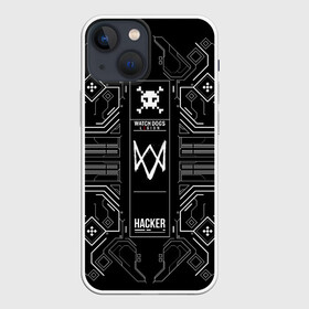 Чехол для iPhone 13 mini с принтом WATCH DOGS: LEGION в Екатеринбурге,  |  | ded | dedsec | dogs | hacker | legion | sec | watch | watch dogs 3 | watchdogs | дедсек | дэдсек | легион | хакер | хакеры