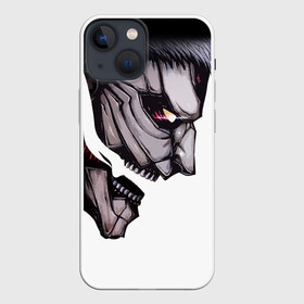 Чехол для iPhone 13 mini с принтом Злобный титан в Екатеринбурге,  |  | attack on titan | monsters | армин арлерт | атака на титанов | атака титанов | микаса аккерман | монстры | титаны | эрен йегер