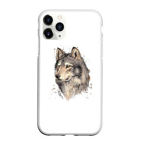 Чехол для iPhone 11 Pro Max матовый с принтом Волк в Екатеринбурге, Силикон |  | волк | голова волка | животные | звери | хищник