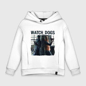 Детское худи Oversize хлопок с принтом Watch dogs (Z) в Екатеринбурге, френч-терри — 70% хлопок, 30% полиэстер. Мягкий теплый начес внутри —100% хлопок | боковые карманы, эластичные манжеты и нижняя кромка, капюшон на магнитной кнопке | Тематика изображения на принте: black viceroys | ubisoft montreal | watch dogs | watchdogs | watch_dogs | взлом | делфорд уэйд | дефолт | джей би | джей би маркович | дэмиен брэнкс | клара лилл | куинн | лаки | лис | мститель | пирс | рэймонд кинни | сторожевые п