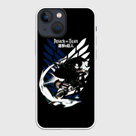 Чехол для iPhone 13 mini с принтом Леви Акерман на фоне герба в Екатеринбурге,  |  | anime | attack on titan | аниме | армин арлерт | атак он титан | атака на титанов | атака титанов | великаны | гарнизон | колоссальный | леви | легион разведки | лого | манга | микаса аккерман | разведкорпус