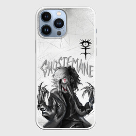 Чехол для iPhone 13 Pro Max с принтом GHOSTEMANE в Екатеринбурге,  |  | Тематика изображения на принте: andromeda | ghostemane | hades. | mercury | nihil | rap | гостмейн | готика | реп