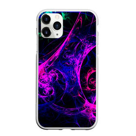 Чехол для iPhone 11 Pro Max матовый с принтом GambaTR в Екатеринбурге, Силикон |  | abstraction | colorful | dark | fractal | glow | patterns | shapes | tangled | texture | абстракция | запутанный | разноцветный | свечение | текстура | темный | узоры | формы | фрактал