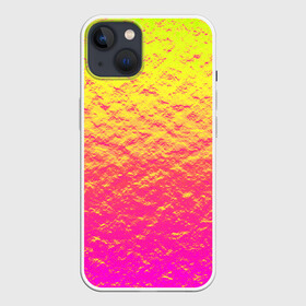 Чехол для iPhone 13 с принтом Яркий закат в Екатеринбурге,  |  | abstraction | casual | gradient | hot | yellow | абстракция | блестящий | блики | вода | волны | градиент | закат | золотистый | краска | красочный | небеса | неоновый | облака | пастельный | пляж | рассвет | сияние