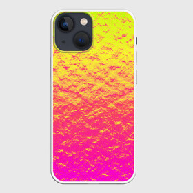 Чехол для iPhone 13 mini с принтом Яркий закат в Екатеринбурге,  |  | abstraction | casual | gradient | hot | yellow | абстракция | блестящий | блики | вода | волны | градиент | закат | золотистый | краска | красочный | небеса | неоновый | облака | пастельный | пляж | рассвет | сияние