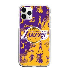 Чехол для iPhone 11 Pro матовый с принтом КОБИ БРАЙАНТ в Екатеринбурге, Силикон |  | 24 lakers | kobe bryant | lakers | los angeles lakers | баскетбол. | коби брайант | лос анджелес лейкерс | лосанджелес лейкерс