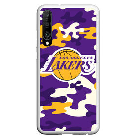 Чехол для Honor P30 с принтом LAKERS в Екатеринбурге, Силикон | Область печати: задняя сторона чехла, без боковых панелей | 24 lakers | kobe bryant | lakers | los angeles lakers | баскетбол. | коби брайант | лос анджелес лейкерс | лосанджелес лейкерс