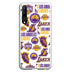 Чехол для Honor P30 с принтом LAKERS LOGO в Екатеринбурге, Силикон | Область печати: задняя сторона чехла, без боковых панелей | Тематика изображения на принте: 24 lakers | kobe bryant | lakers | los angeles lakers | баскетбол. | коби брайант | лос анджелес лейкерс | лосанджелес лейкерс