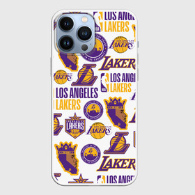 Чехол для iPhone 13 Pro Max с принтом LAKERS LOGO в Екатеринбурге,  |  | 24 lakers | kobe bryant | lakers | los angeles lakers | баскетбол. | коби брайант | лос анджелес лейкерс | лосанджелес лейкерс