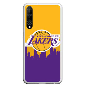 Чехол для Honor P30 с принтом LOS ANGELES LAKERS в Екатеринбурге, Силикон | Область печати: задняя сторона чехла, без боковых панелей | 24 lakers | kobe bryant | lakers | los angeles lakers | баскетбол. | коби брайант | лос анджелес лейкерс | лосанджелес лейкерс