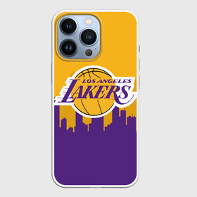 Чехол для iPhone 13 Pro с принтом LOS ANGELES LAKERS в Екатеринбурге,  |  | 24 lakers | kobe bryant | lakers | los angeles lakers | баскетбол. | коби брайант | лос анджелес лейкерс | лосанджелес лейкерс