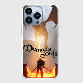 Чехол для iPhone 13 Pro с принтом Demons Souls в Екатеринбурге,  |  | armor | dark souls | demons souls | dragon | fire | games | knight | namco bandai | nextgen | playstation 5 | praise the sun | ps5 | броня | восславь солнце | дарк соулс | демон соулс | дракон | игры | некстген | огонь | плейстейшен 5 | пс5 | рыцарь | тем