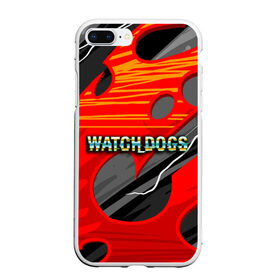 Чехол для iPhone 7Plus/8 Plus матовый с принтом Watch Dogs Recing в Екатеринбурге, Силикон | Область печати: задняя сторона чехла, без боковых панелей | dogs | legion | logo | text | watch | взлом | игра | легион | лого | символ | текст | хак | хакер | хакеры