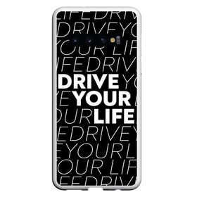 Чехол для Samsung Galaxy S10 с принтом drive your phone в Екатеринбурге, Силикон | Область печати: задняя сторона чехла, без боковых панелей | drive | drive fitness | драйв | драйв фитнес