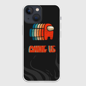 Чехол для iPhone 13 mini с принтом Among us в Екатеринбурге,  |  | among us | crewmate | game | games | mafia | survival | sus | trator | tsss | амон ас | амонг ас | выжившие | мафия | мирный | трейтор | тссс