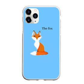 Чехол для iPhone 11 Pro матовый с принтом The fox в Екатеринбурге, Силикон |  | fox | the fox | лиса