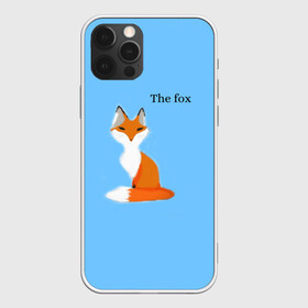 Чехол для iPhone 12 Pro с принтом The fox в Екатеринбурге, силикон | область печати: задняя сторона чехла, без боковых панелей | fox | the fox | лиса