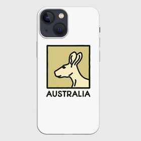 Чехол для iPhone 13 mini с принтом Australia в Екатеринбурге,  |  | australia | австралия | животные | кенгуру | страны