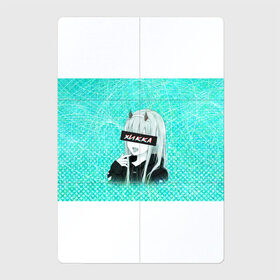 Магнитный плакат 2Х3 с принтом Zero Two Хикка в Екатеринбурге, Полимерный материал с магнитным слоем | 6 деталей размером 9*9 см | darling | darling in the franxx | hikka | zero two | вайфу | зеро ту | код 002 | любимый во франксе | франкс | хикка