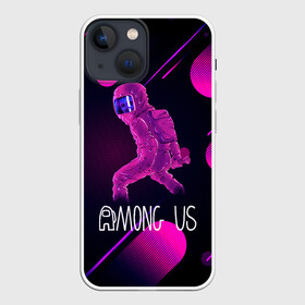 Чехол для iPhone 13 mini с принтом Among Us в Екатеринбурге,  |  | among us | cosmos | game | space | игра | космос | среди нас