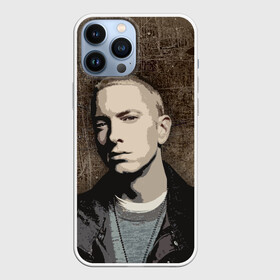 Чехол для iPhone 13 Pro Max с принтом EMINM в Екатеринбурге,  |  | eminem | eminm | marshall bruce mathers iii | slim shady | маршалл брюс мэтерс iii | рэпер | слим шейди | эминем