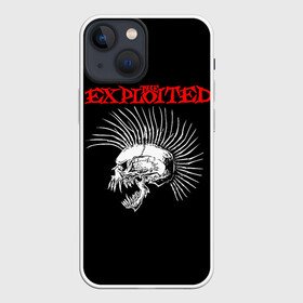 Чехол для iPhone 13 mini с принтом The Exploited в Екатеринбурге,  |  | exploited | punks | punks not dead | the exploited | панк не сдох | панки | уоти | череп | эксплоитед