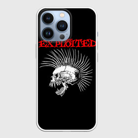 Чехол для iPhone 13 Pro с принтом The Exploited в Екатеринбурге,  |  | Тематика изображения на принте: exploited | punks | punks not dead | the exploited | панк не сдох | панки | уоти | череп | эксплоитед