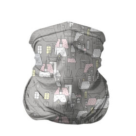 Бандана-труба 3D с принтом Старый город в Екатеринбурге, 100% полиэстер, ткань с особыми свойствами — Activecool | плотность 150‒180 г/м2; хорошо тянется, но сохраняет форму | hauses | архитектура | дома | здания | постройки | путешествия | старый город | строения